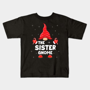 The Sister Gnome Matching Family Christmas Pajama Kids T-Shirt